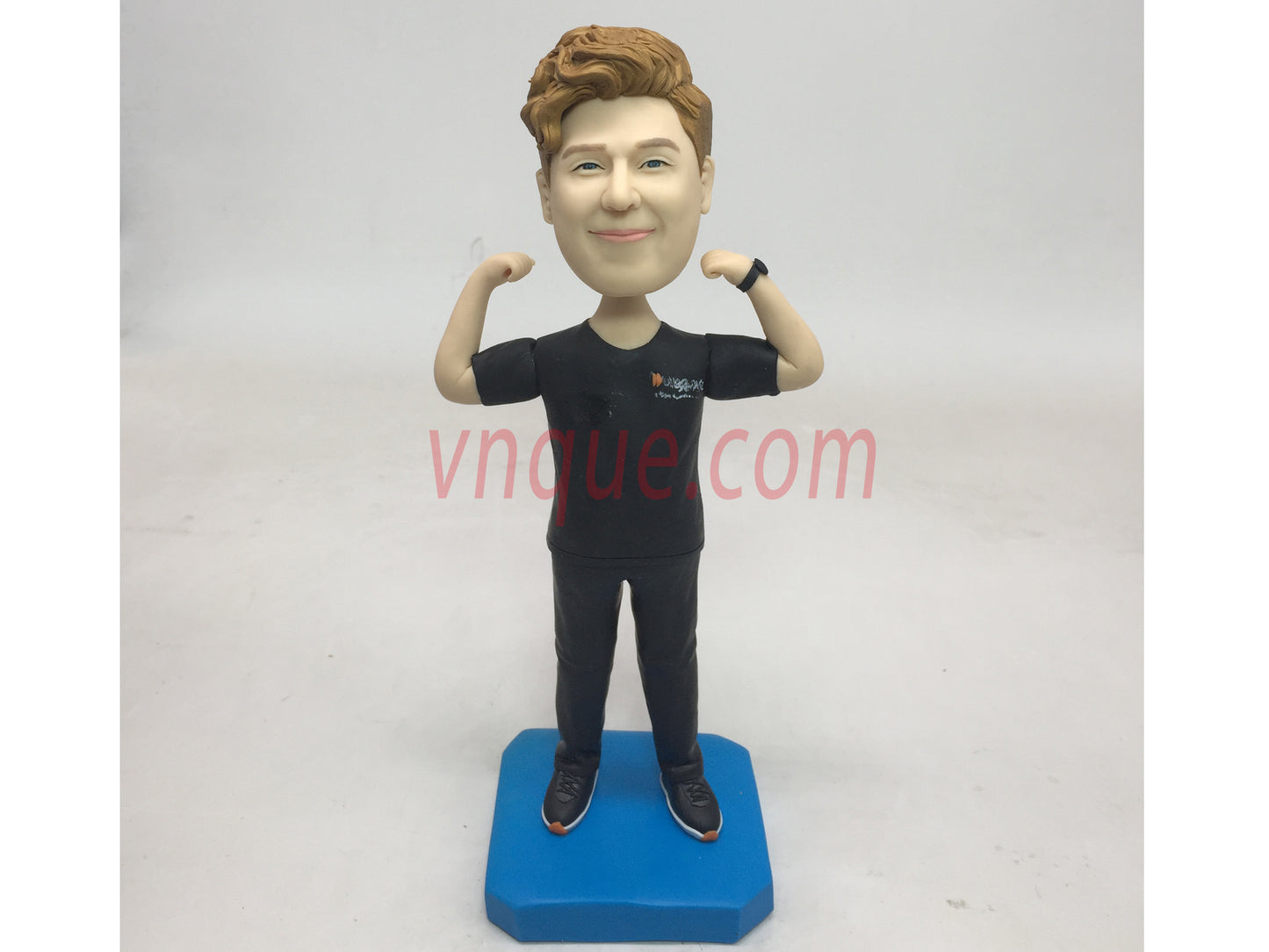 single bobble head,cake topper,Personal customization cake topper,bobble head,birthday gift,Valentine's Day present,Lovers anniversary,Weightlifting topper sports bobblehead ,bobble head with dogs