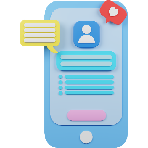 VnQue QMS customer notification icon – SMS WhatsApp queue alert step Pakistan UAE