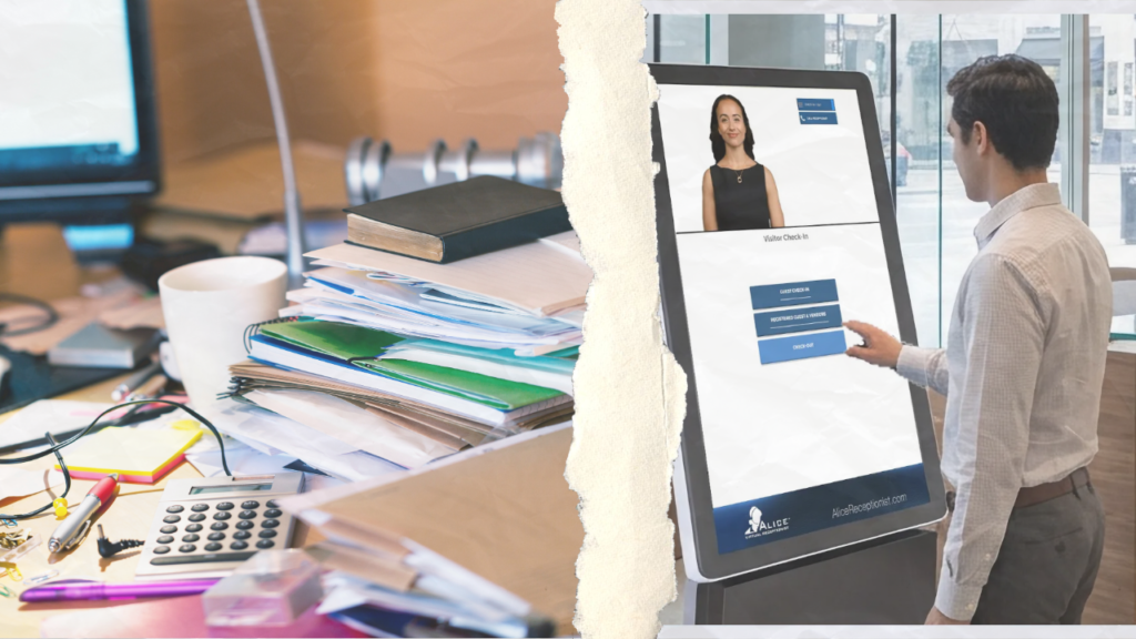 Paper logbook versus digital visitor management system in UAE